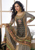 Pirate Black Embroidered Sharara Set