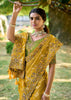 Golden Yellow Woven Banarasi Designer Silk Saree With Embroidered Blouse