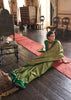Pistachio Green Banarasi Tussar Silk Saree