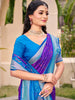Magic Purple Woven Patola Silk Saree