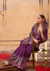 Royal Purple Printed Kashmiri Jamewar Saree