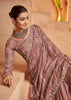 Rose Mauve Designer Tissue Silk Saree