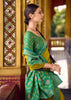 Henna Green Woven Banarasi Silk Saree