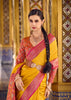 Festive Yellow Woven Banarasi Silk Saree