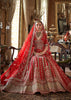 Festive Red Heavy Embroidered Designer Lehenga
