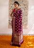 Tejasvi: Banarasi Katan Silk Saree in the Shades of Purple