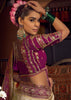 Off White Woven Banarasi Designer Silk Saree