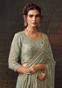 Mineral Blue Designer Tissue Silk Saree