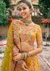 Yellow Heavy Embroidered Designer Lehenga