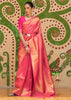 Wedding Edit: Bridal Pink Kanjivaram Silk Saree