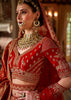 Wedding Red Heavy Embroidered Designer Lehenga