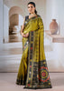 Palm Green Patola Silk Saree