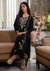 Midnight Black Embroidered Rayon Suit Set (10702020509889)