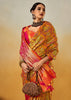 Golden Yellow Dual Tone Woven Kanjivaram Silk Saree
