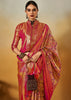 Mist Purple Dual Tone Woven Kanjivaram Silk Saree
