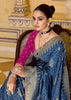 Princess Blue Woven Banarasi Silk Saree