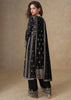 Moonless Black Embroidered Suit Set