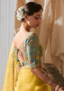 Pre Order: Delight Yellow Designer Silk Saree