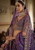 Purple Heavy Embroidered Designer Lehenga