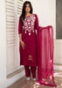 Plum Mirror Lattice Suit Set (10702036074689)