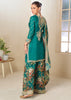 Viridian Green Designer Palazzo Set
