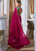 Pre Order: Beet Red Designer Silk Saree