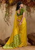 Vibrant Yellow Woven Cotton Silk Saree
