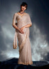 Lilac Purple Designer Silk Saree