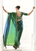 Jungle Green Designer Organza Tissue Silk Saree