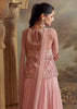Blush Pink Embroidered Plazzo Suit Set