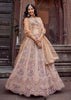 Desert Beige Embroidered Bridal Lehenga