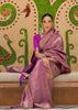 Wedding Edit: Royal Golden Purple Kanjivaram Silk Saree