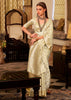 Snow White Woven Banarasi Sain Silk Saree