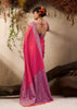 Fuchsia Pink Woven Kanjivaram Silk Saree