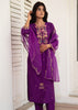Amethyst Bloom Border Silk Suit (10702038040769)