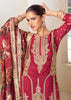 Cherry Red Designer Palazzo Set