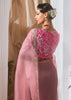 Pre Order: Rose Pink Designer Silk Saree