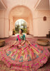 Royal Pink Banarasi Silk Embroidered Lehenga