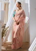 Pre Order:Bloom Pink Designer Silk Saree