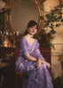 Lilac Mist Tissue Organza Designer Saree