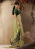 Pista Green Woven Cotton Silk Saree