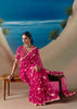 Rani Pink Satin Organza Embroidered Saree