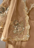 Pre Order: Sand Beige Designer Silk Saree