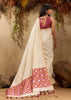 Snow White Woven Cotton Silk Saree
