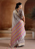 Iris Purple Woven Banarasi Silk Saree