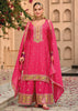 Princess Pink Embroidered Designer Suit Set