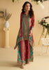 Burnt Red Ethnic Printed Co-ord Set