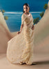 Pearl Off-White Satin Organza Embroidered Saree