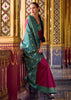 Wine Purple Woven Banarasi Silk Saree