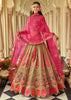Beige & Pink Embroidered Stitched Designer Lehenga